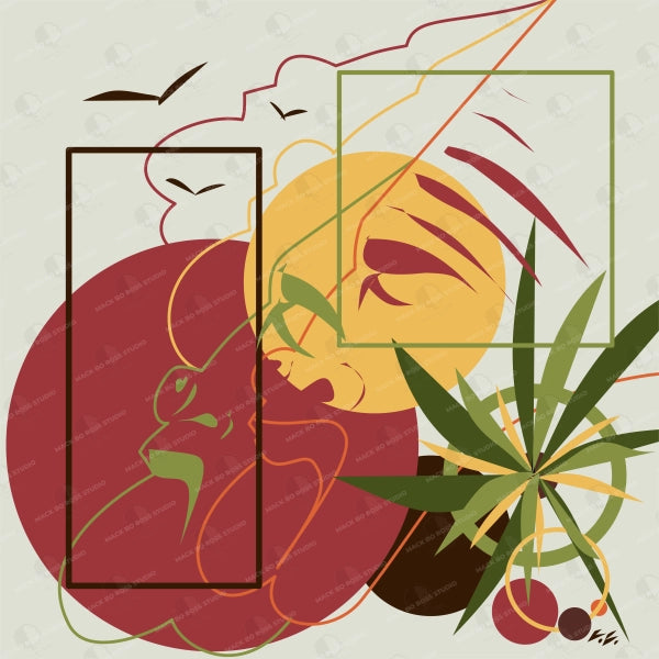 Art print exhibited at Overture Center and Museum of Wisconsin Art (MOWA) and displayed at Saint John’s on the Lake in Wisconsin