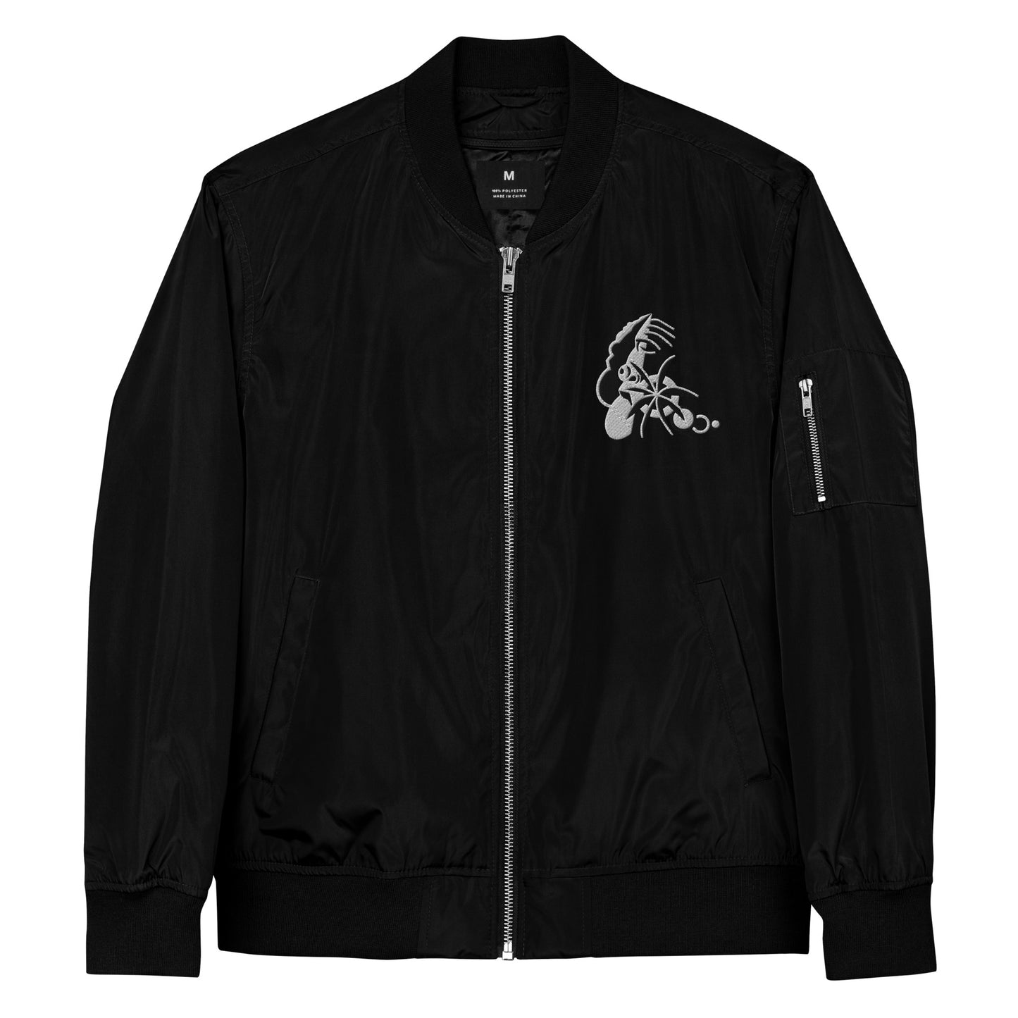 "The After Life" Premium recycled bomber jacket