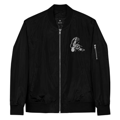"The After Life" Premium recycled bomber jacket